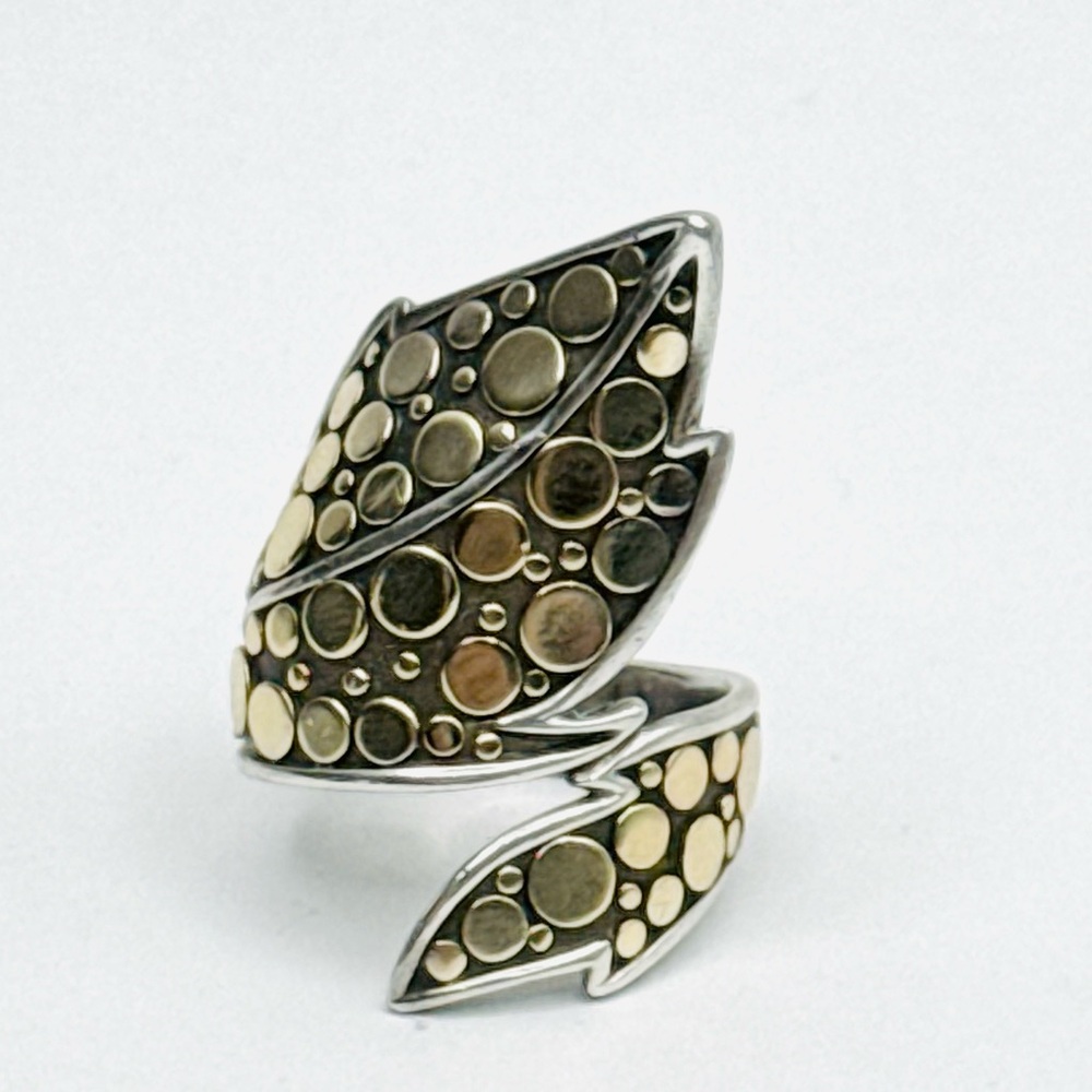 John Hardy Ayu Dot Leaf Ring